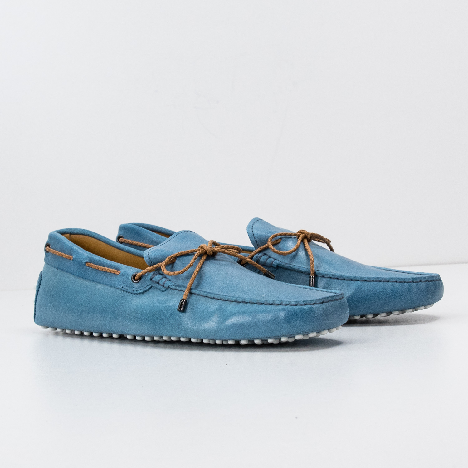 

Мокасины Tod's Laccetto My Colors New Gommini 122 Tue Avio Ch 44.5