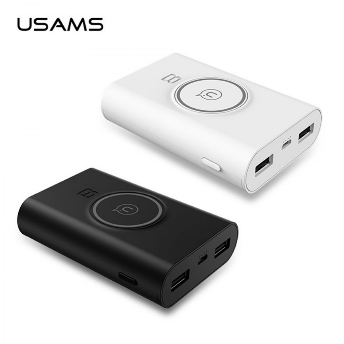 

Портативное беспроводное зарядное устройство Usams US-CD31 Wish Series 8000mAh white