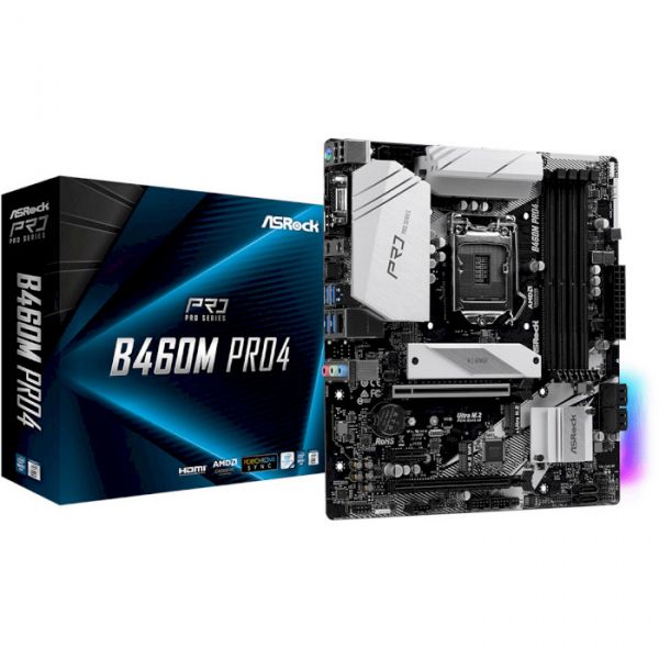 

Материнская плата ASRock b460m pro4