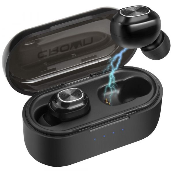 

Наушники Crown cmtws-5007 Black Bluetooth