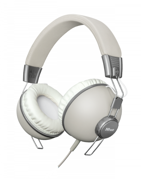 

Наушники Trust Noma Over-Ear Retro Ivory (22636)