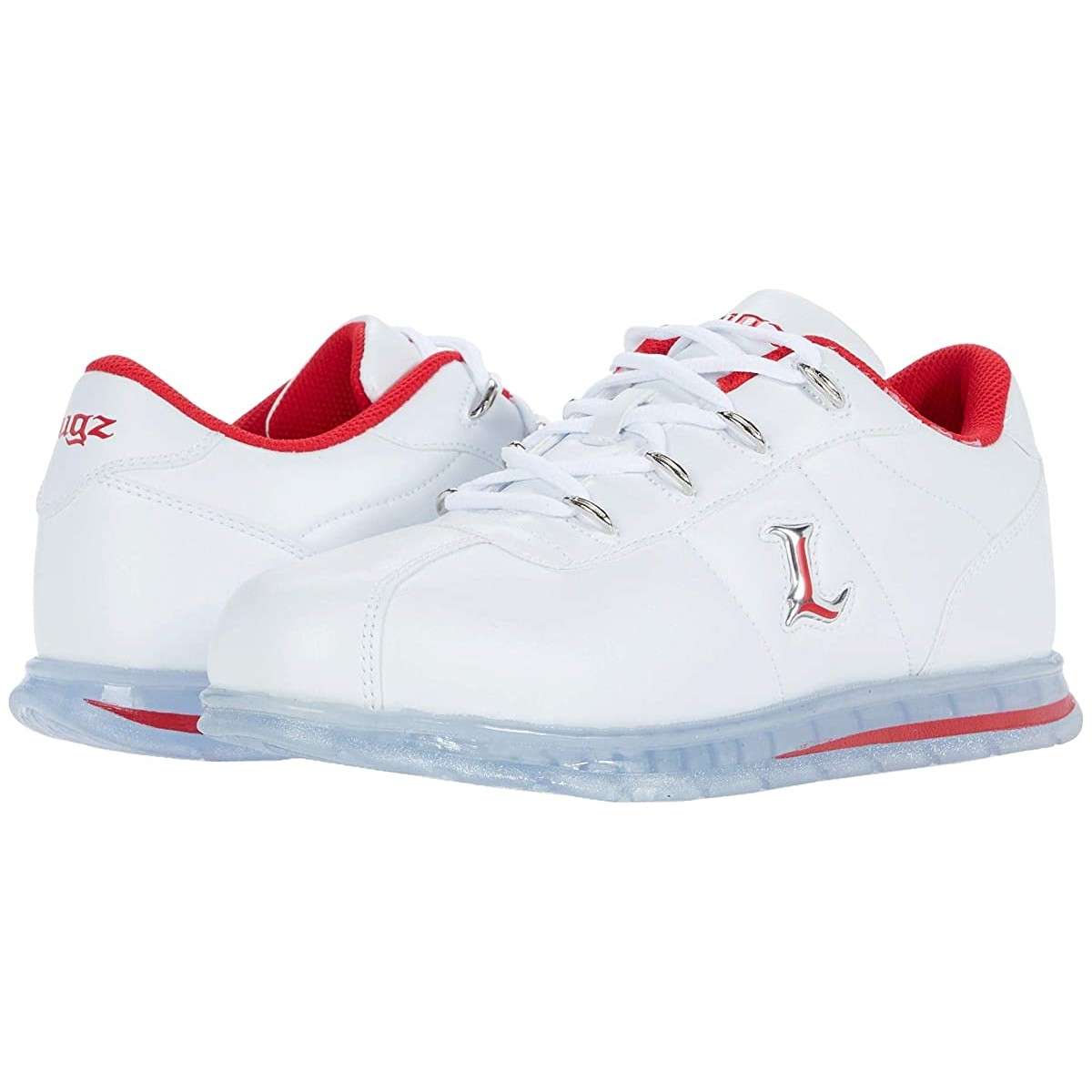 

Сникеры Lugz Zrocs Ice White/Mars Red/Clear, 40.5 (255 мм)