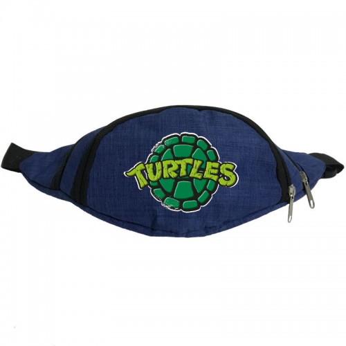 

Сумка Бананка Черепашки Ниндзя на пояс (Turtle-008) синяя