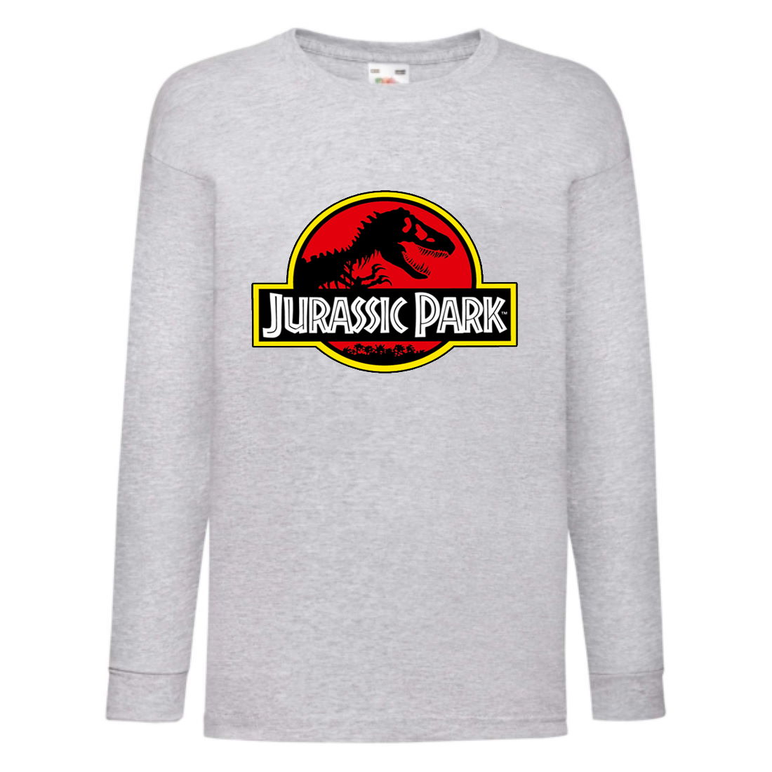 

Лонгслив реглан Парк Юрского Периода 006 (Jurassic Park) серый (JPK gry 006) 104 см