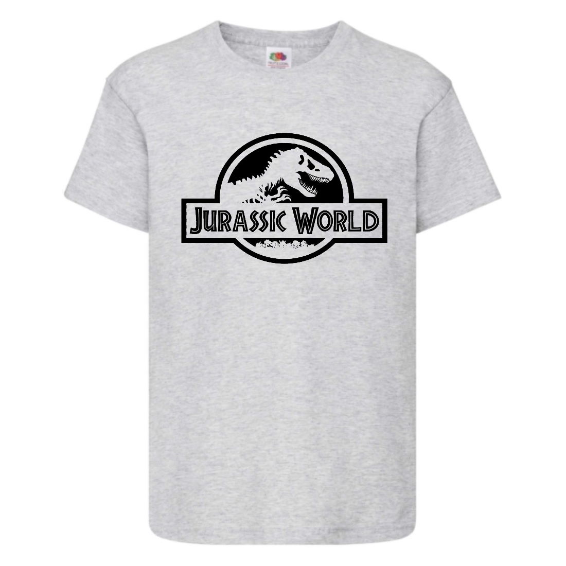 

Футболка детская Парк Юрского Периода 0010 (Jurassic Park) серая (JPK gry 0010) 128 см