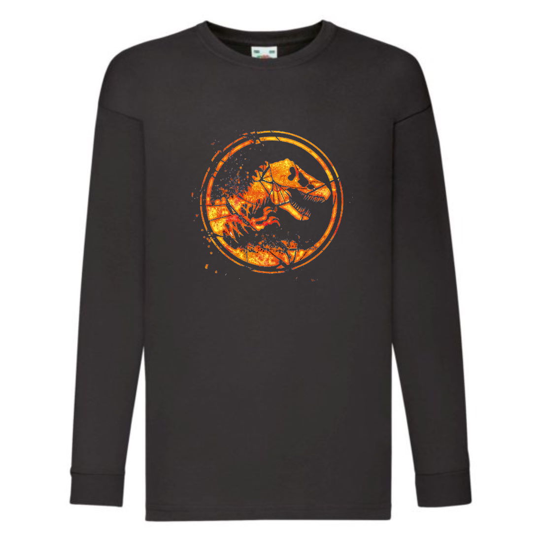 

Лонгслив реглан Парк Юрского Периода 004 (Jurassic Park) черный (JPK blc 004) 104 см