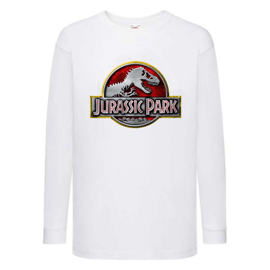 

Лонгслив реглан Парк Юрского Периода 007 (Jurassic Park) белый (JPK wh 007) 104 см