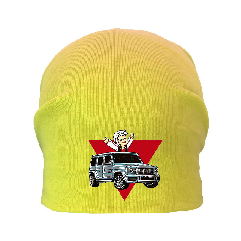 

Шапка детская Влад А4 Бумага желтая (А4-003) 54-56 см