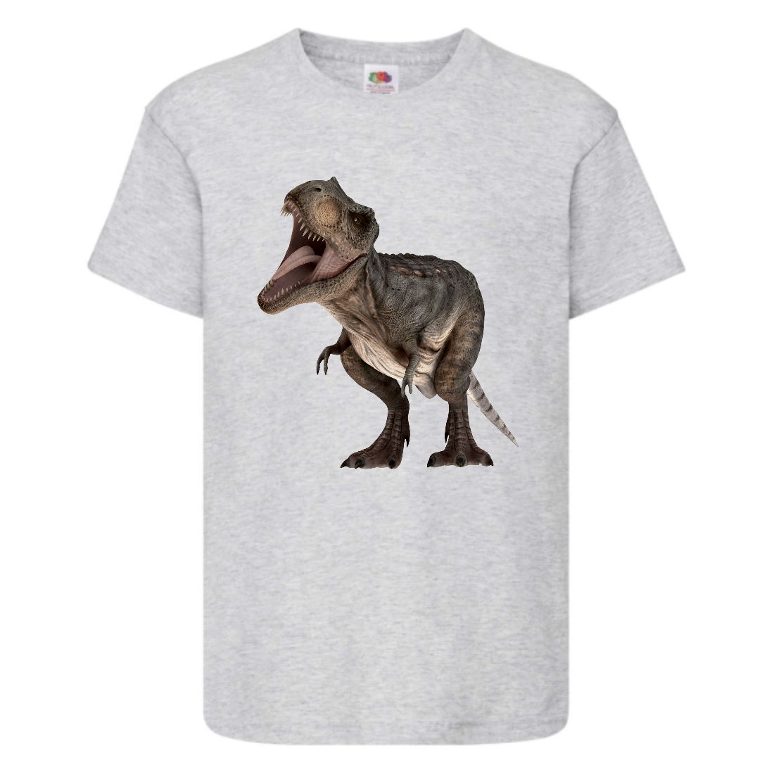 

Футболка детская Парк Юрского Периода 0013 (Jurassic Park) серая (JPK gry 0013) 104 см
