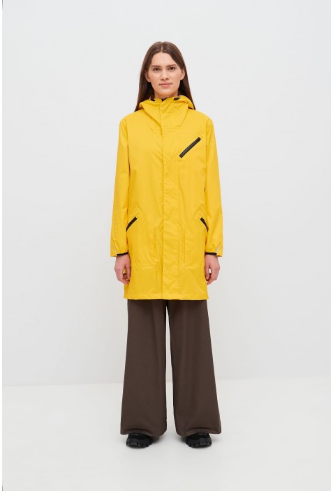 

Плащ дощовик мембранний -cape Raincoat Dandelion Жовтий жіночий, Плащ дощовик мембранний S-cape Raincoat Dandelion Жовтий жіночий S