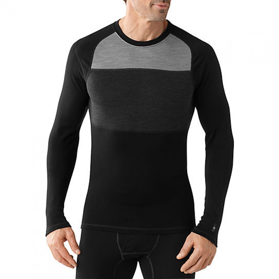 

Термофутболка Smartwool Men's NTS Mid 250 Color Block Crew M Черный