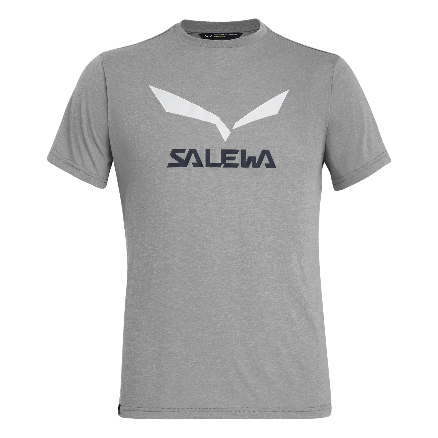 

Футболка Salewa Solidlogo Dri-Release M Светло-Серый