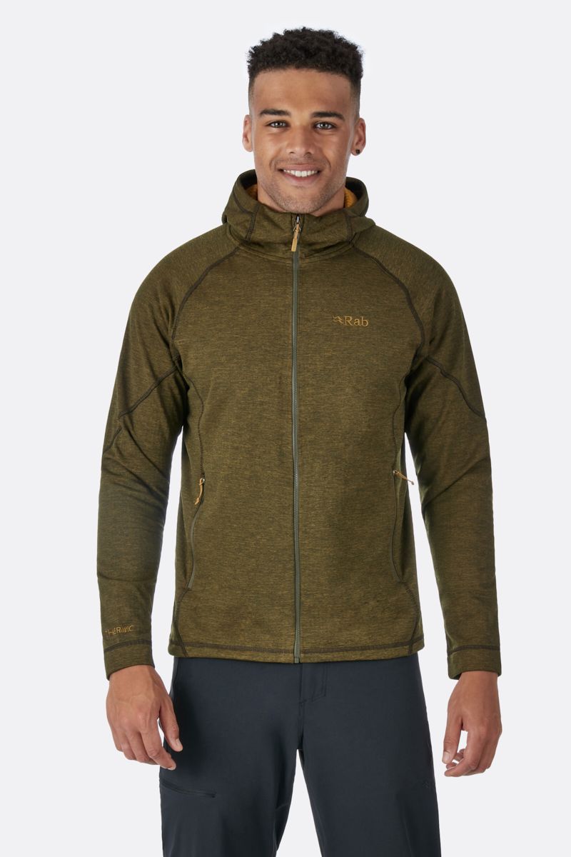 

Флис Rab Nucleus Hoody  Темный хаки, Флис Rab Nucleus Hoody XL Темный хаки