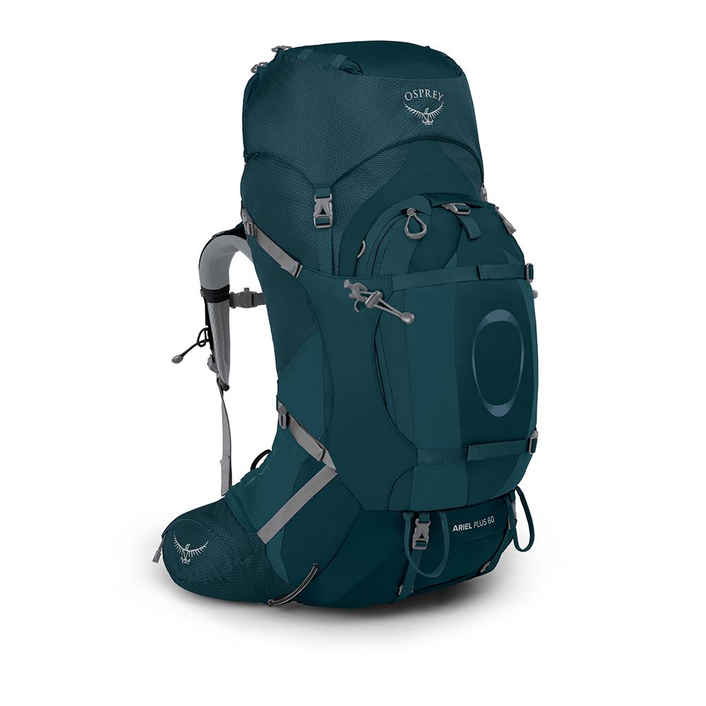 

Рюкзак Osprey Ariel Plus 60 Womens XS/S Темно-Бирюзовый