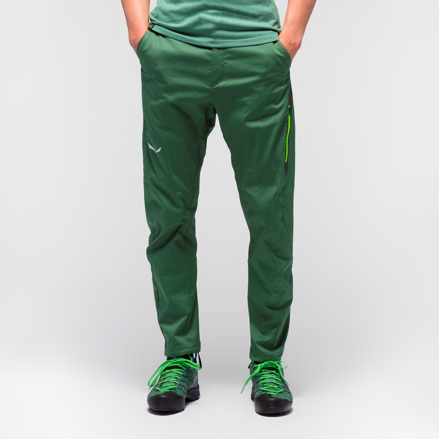

Брюки для альпинизма Salewa Agner Cotton Mens M Зеленый