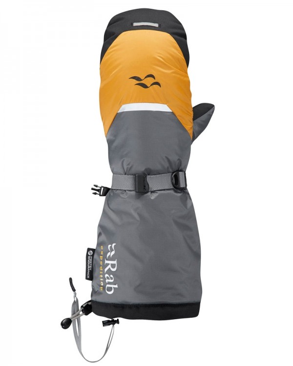 

Верхонки Rab Expedition 8000 Mitts L Серый-Желтый