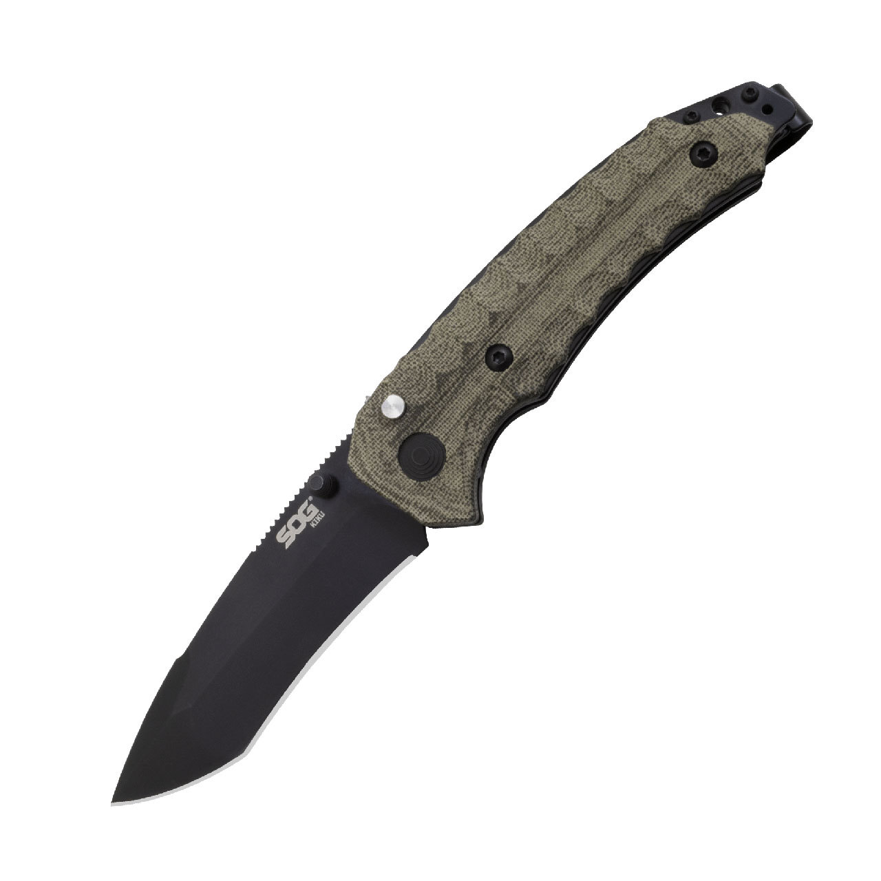 

Нож SOG Kiku Assisted S35VN Черный