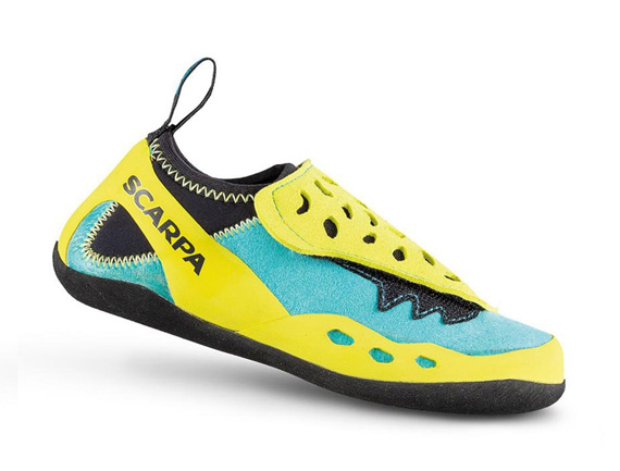

Скальники Scarpa Piki J 33-34 Желтый-Голубой