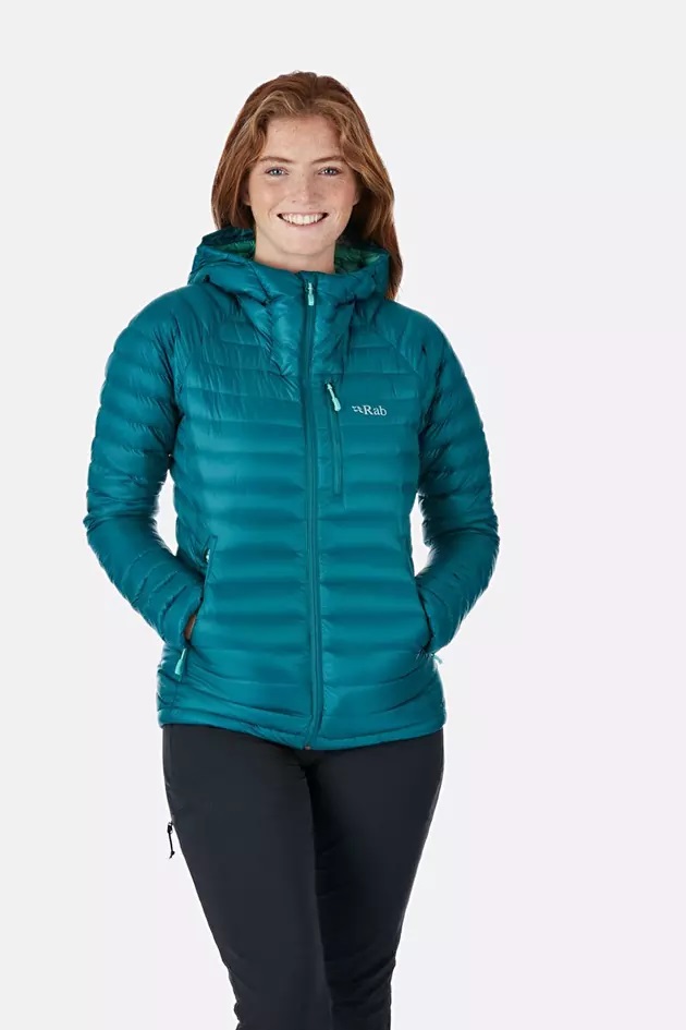 

Куртка Rab Microlight Alpine wmns 10 Голубой-Бирюзовый