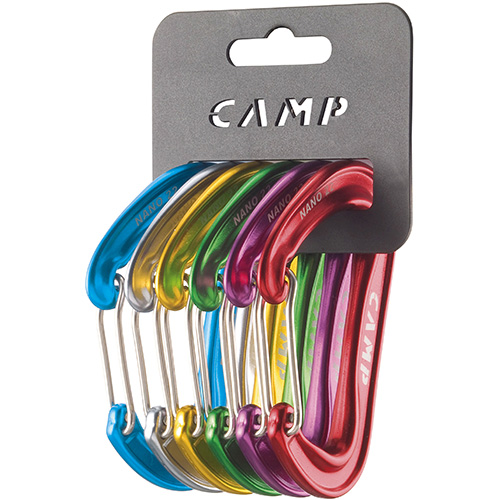 

Комплект карабинов Camp Nano 22 (6 шт.)