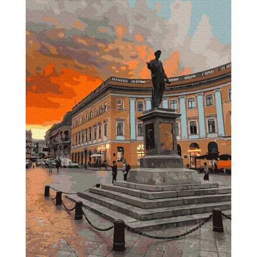 

Картина по номерам Памятник Дюку де Ришелье в Одессе 40*50 НикиТошка GX39131