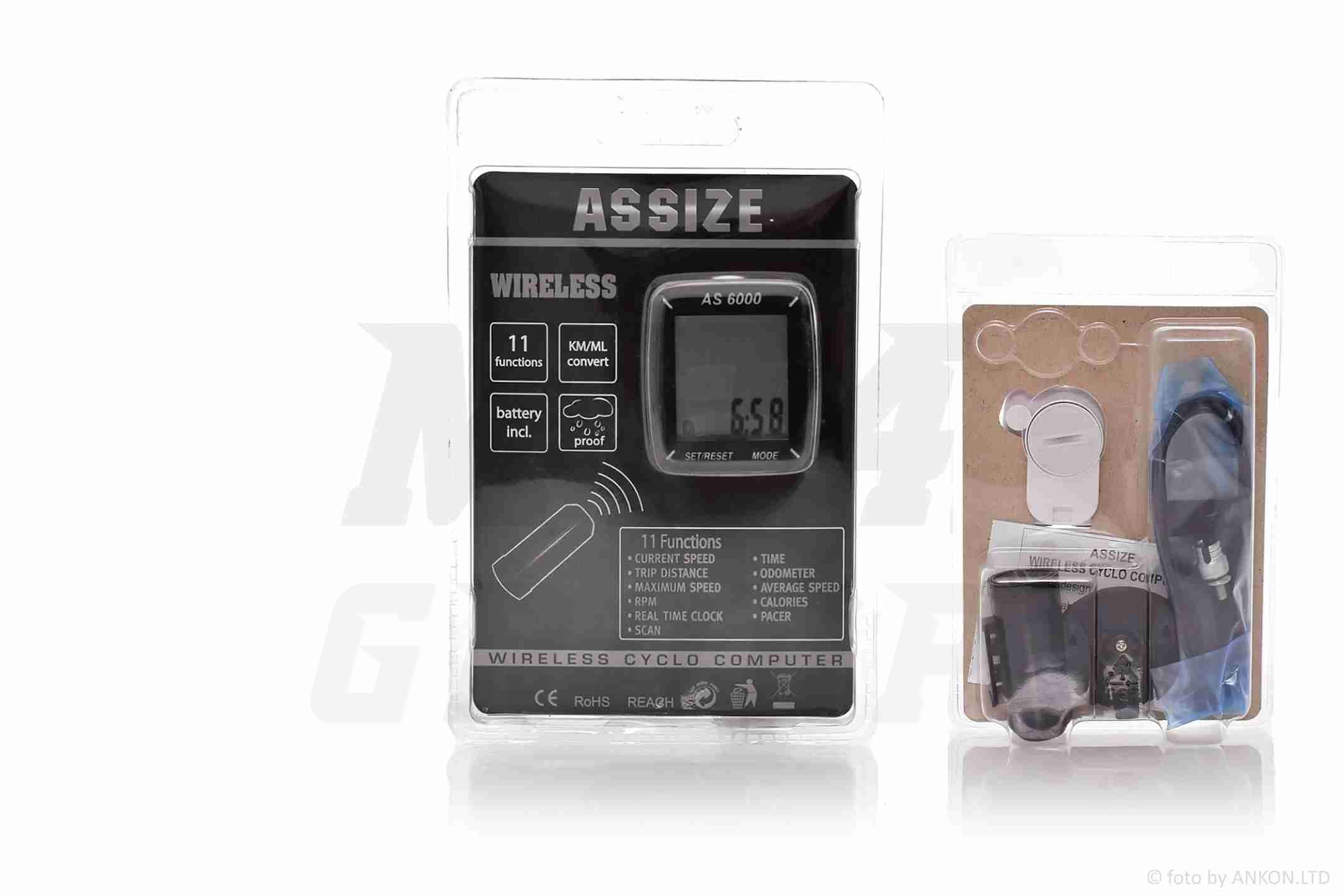 

Велокомпьютер 'ASSIZE' AS-6000 #028026