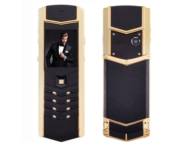 

Мобільний телефон H-Mobile V1 (Hope V1) black-gold. Vertu design Кнопковий 1,8" 2000mAh (1299 zp)