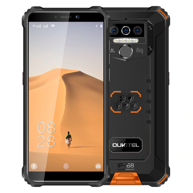 

Мобільний телефон OUKITEL WP5 Pro orange 4/64gb IP69K 5.5" 8000mAh (1157 zp)