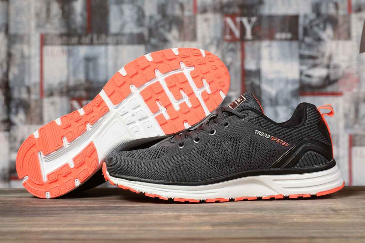 

Кроссовки мужские 10361, BaaS Ploa Running, темно-серые, р. 41-26,2см.