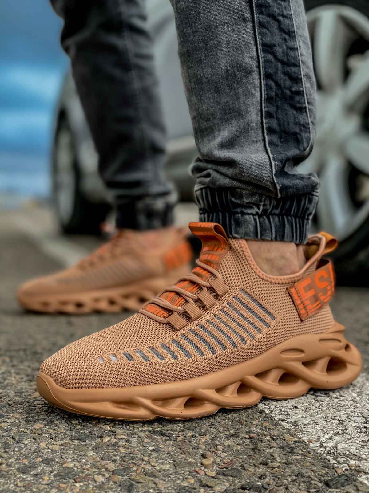 

Кроссовки мужские 18153, Bionic, коричневые, р. 44-28,3см.