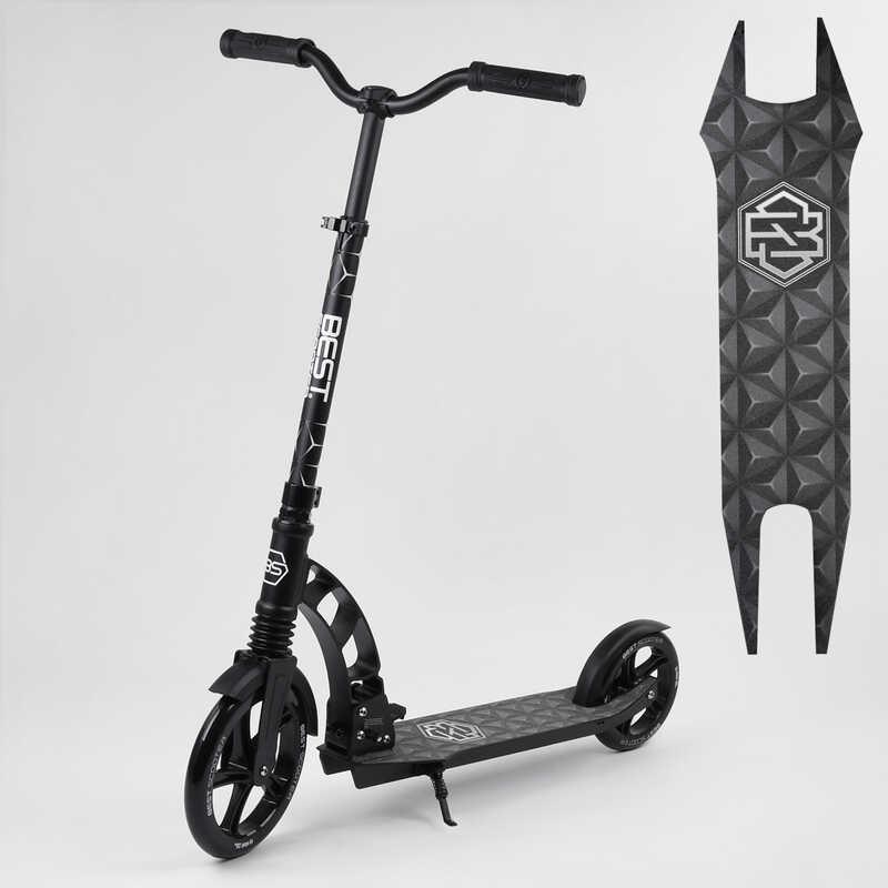 

Самокат двухколесный "Best Scooter" 37681, Черный