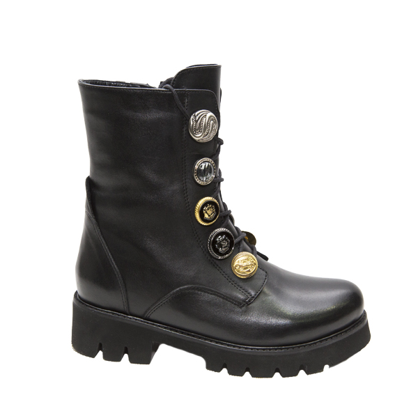 

Ботинки женские высокие Tucino BLACK 37 Черный