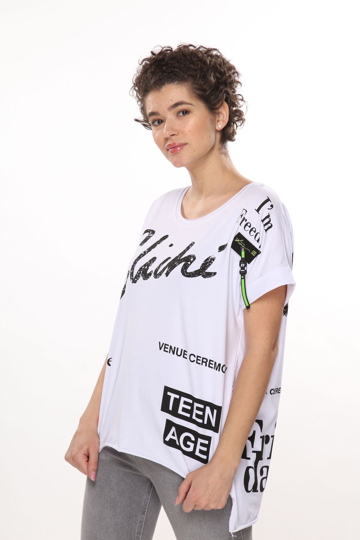 

Футболка PAKKOO 7750 One Size Білий