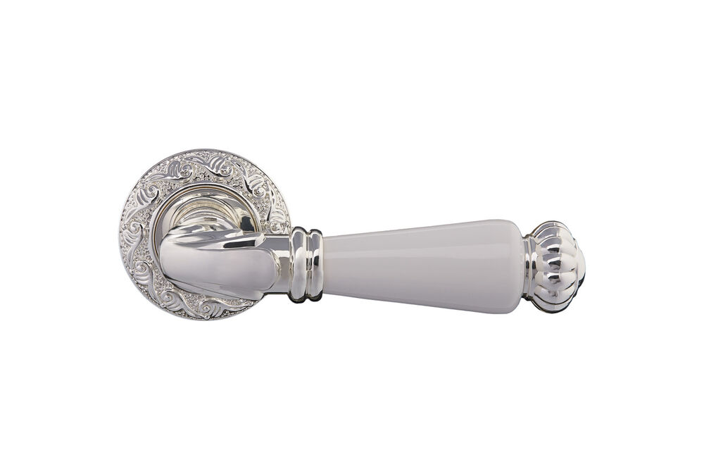 

Дверные ручки GAVROCHE NEODIUM Хром BS/White