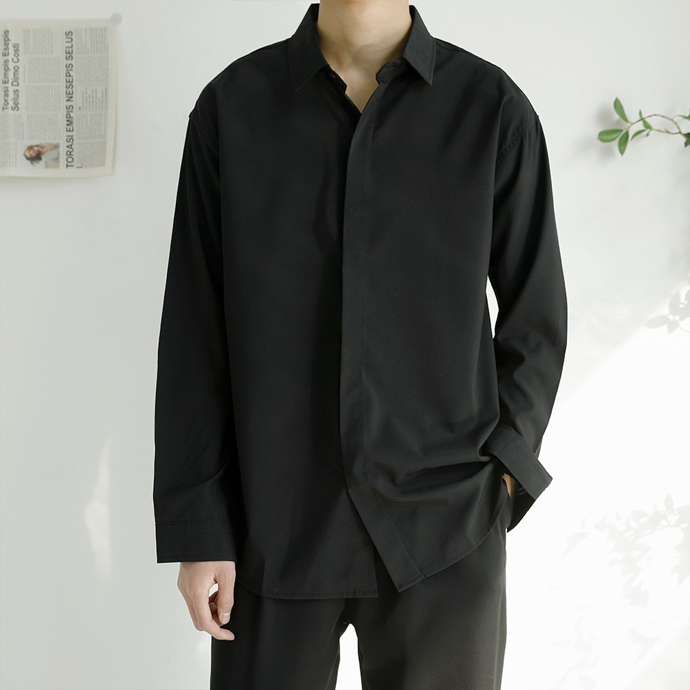 

Мужская рубашка mtr0181i XL черный