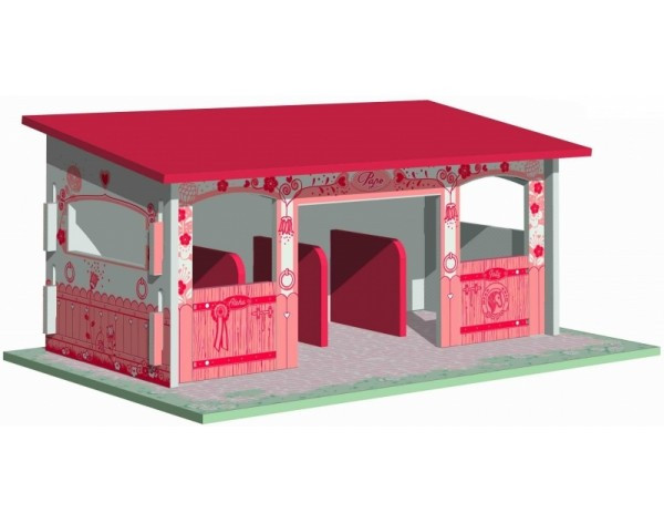 

Ігровий набір Конюшня рожевого кольору Papo 60105