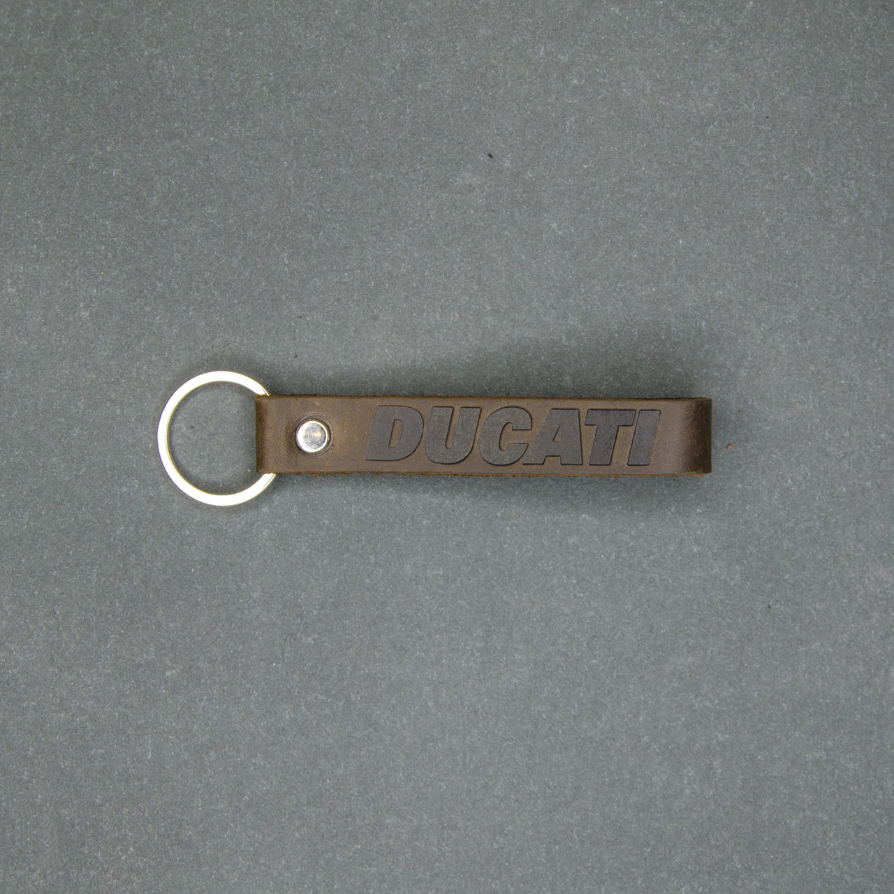 

Кожаный брелок Ridl DUCATI коричневый