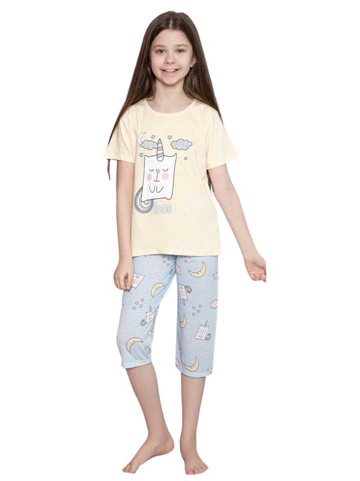 

Пижама Minimoon 134 см Желтый (8695850522431)