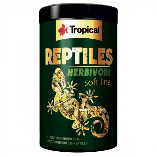 

Многокомпонентный корм для растительноядных рептилий Tropical «Reptiles Herbivore» 1 л