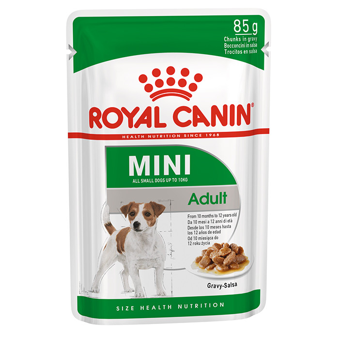 

Влажный корм Royal Canin (Роял Канин) Mini Adult для собак мелких пород, 85 гx12 шт