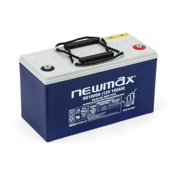 

Аккумулятор гелевый Newmax 100Ah 12V