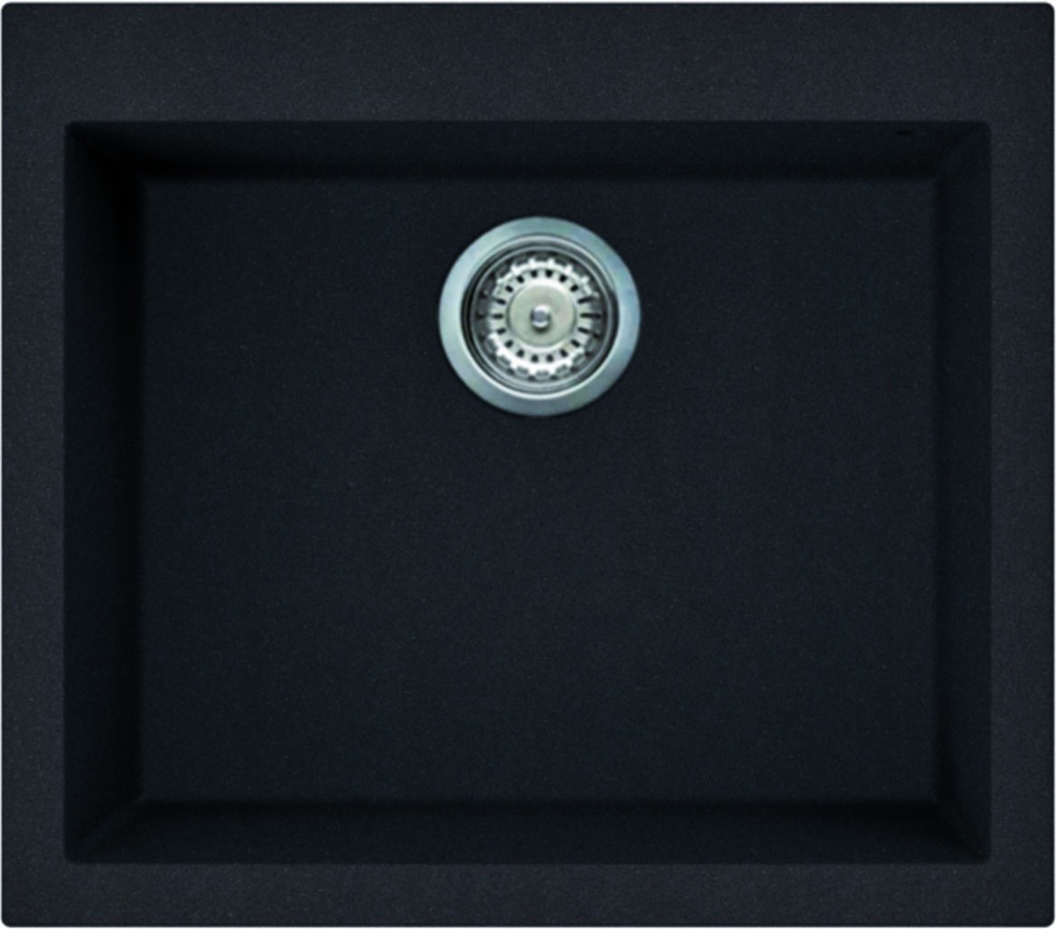 

Кухонная Мойка Elleci Q 105 On Top Black K86 Черный