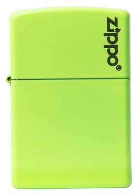 

Зажигалка Zippo Neon Yellow Lighter logo 28887ZL