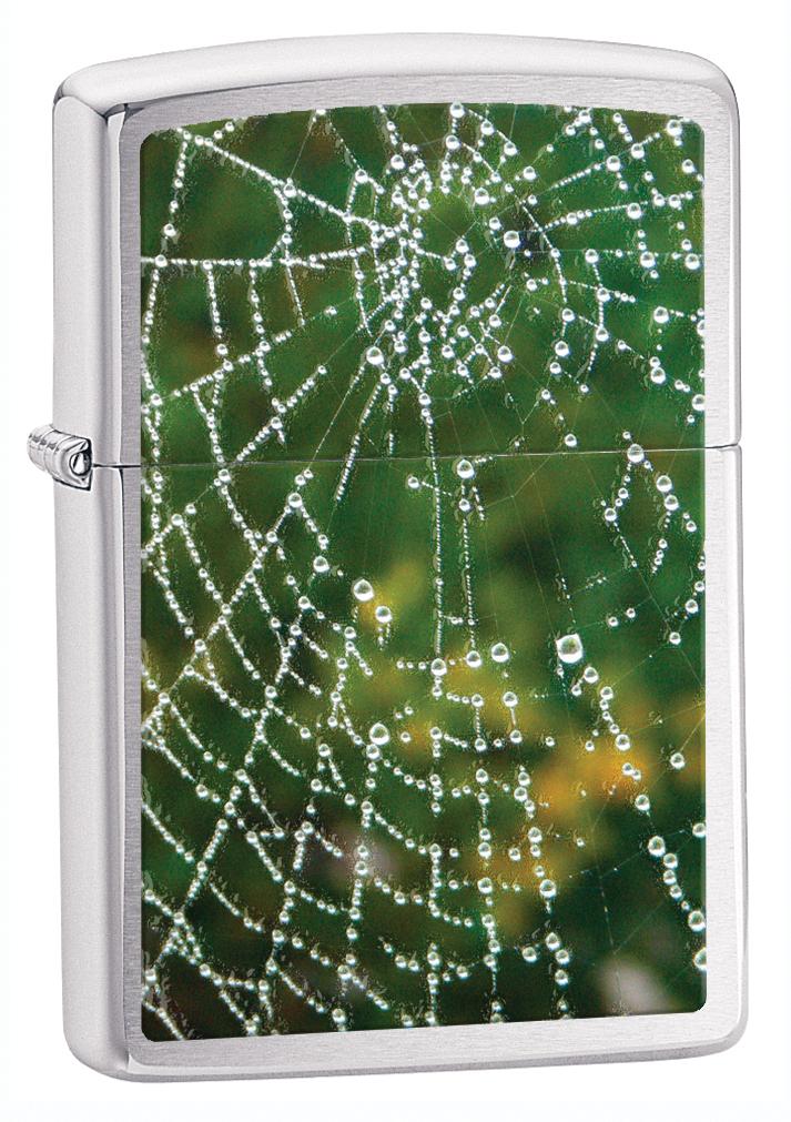 

Зажигалка Zippo SPIDER WEB RAIN DROPS 28285