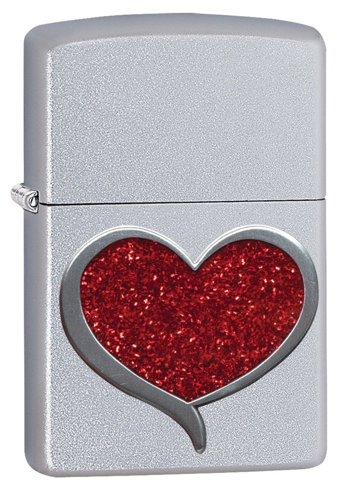 

Зажигалка Zippo Glitter Heart 29410