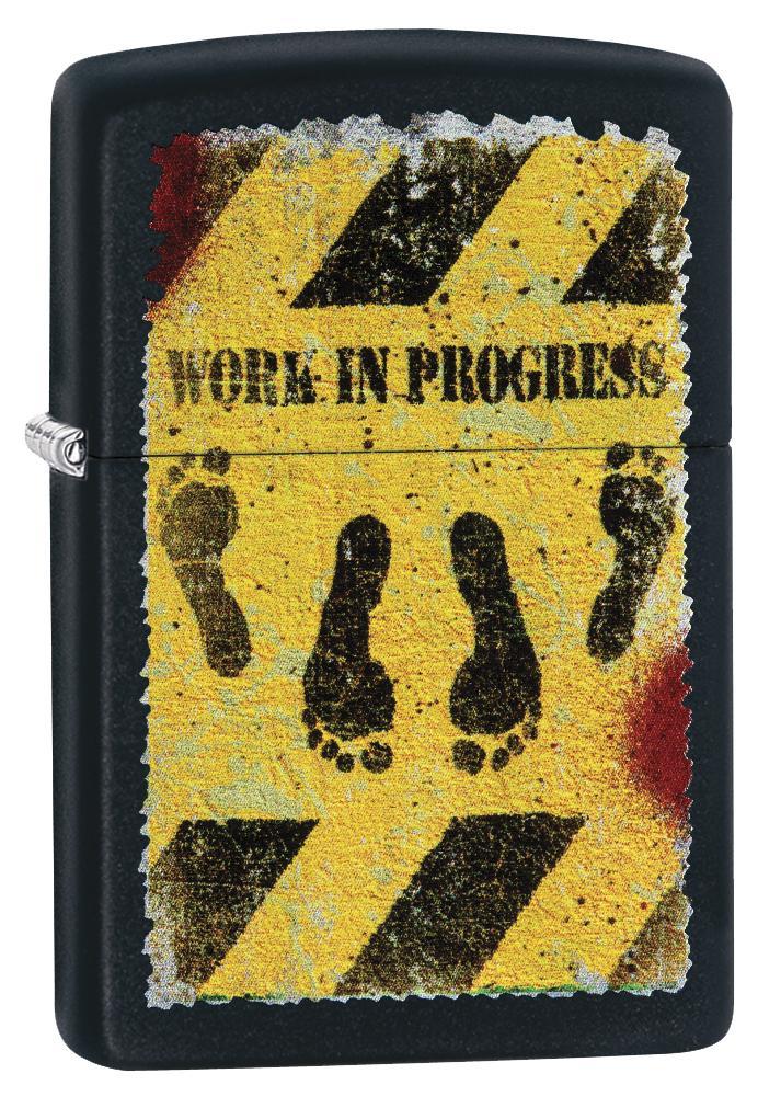 

Зажигалка Zippo Feet Hazard 29624
