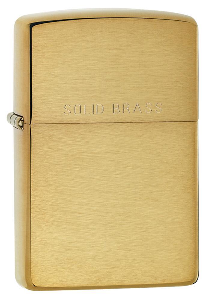 

Зажигалка Zippo BR FIN SOLID BRASS 204
