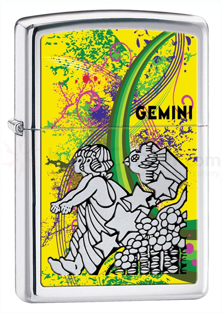 

Зажигалка Zippo ZODIAC GEMINI 24933