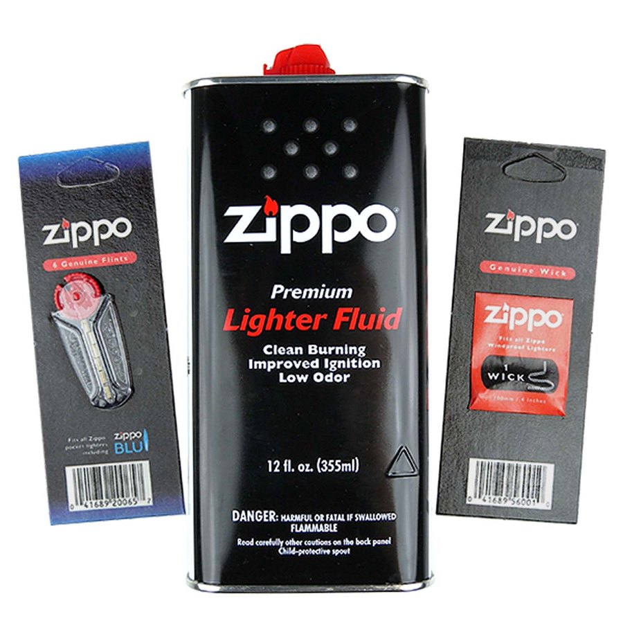 

Набор Zippo из Топливо 355 ml + Кремень + Фитиль