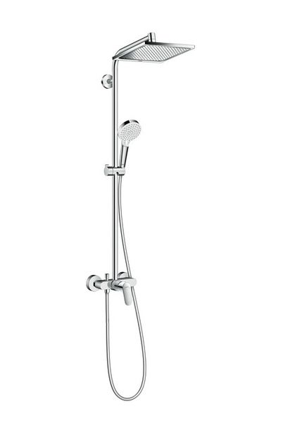 

Душевая система Hansgrohe Crometta E 240 1jet Showerpipe 27284000